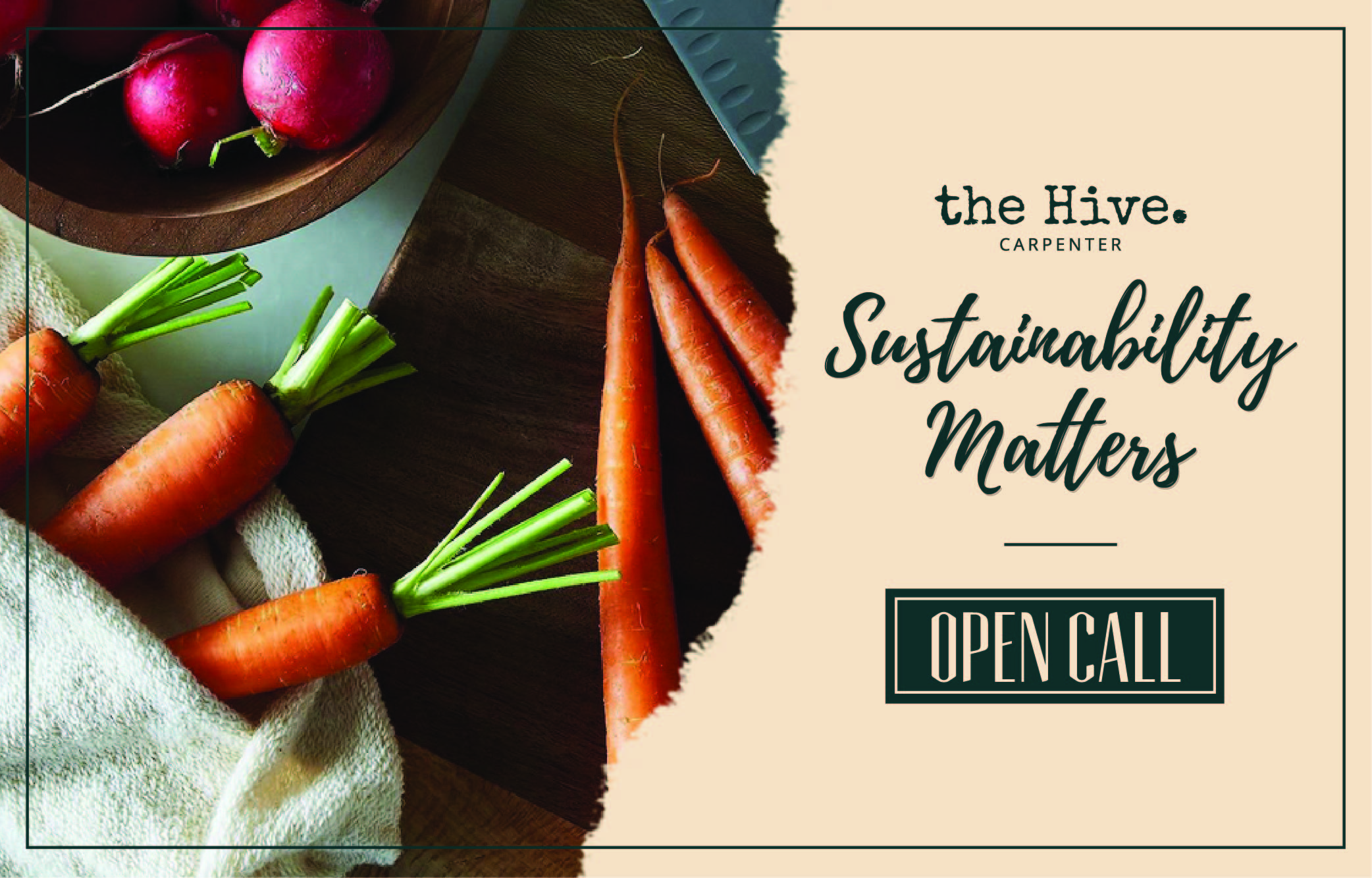 Sustainability Matters 2020 – Open Call (Last Day!) | the Hive Carpenter